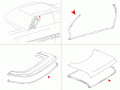 Carrosserie Rubber KIT SL -OE kwaliteit!