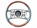 Steering Wheel 71-76 <br>-burl / calfskin