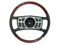 Steering Wheel 76-79 <br>-burl / calfskin