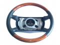 Steering Wheel 80-85 <br>-zebrano / calfskin