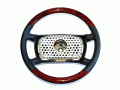 Steering Wheel 85-89 <br>-burl / calfskin