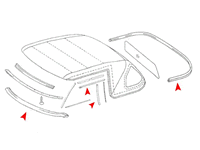 Softtop Dichtung Satz