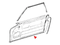 Türdichtung W113 -Links